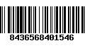 Código de Barras 8436568401546