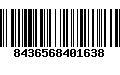 Código de Barras 8436568401638