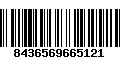 Código de Barras 8436569665121