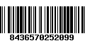 Código de Barras 8436570252099