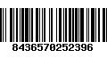 Código de Barras 8436570252396