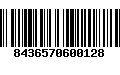 Código de Barras 8436570600128