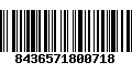 Código de Barras 8436571800718