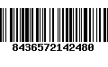 Código de Barras 8436572142480