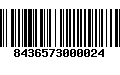 Código de Barras 8436573000024