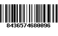 Código de Barras 8436574680096