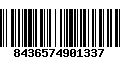 Código de Barras 8436574901337