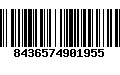 Código de Barras 8436574901955