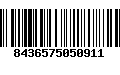 Código de Barras 8436575050911