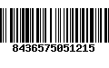 Código de Barras 8436575051215