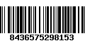 Código de Barras 8436575298153