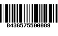 Código de Barras 8436575500089