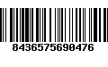 Código de Barras 8436575690476