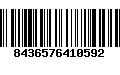 Código de Barras 8436576410592
