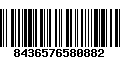 Código de Barras 8436576580882