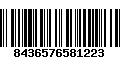 Código de Barras 8436576581223