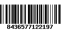 Código de Barras 8436577122197