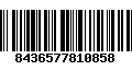 Código de Barras 8436577810858