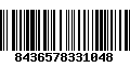 Código de Barras 8436578331048