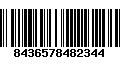 Código de Barras 8436578482344