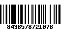 Código de Barras 8436578721078