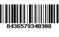 Código de Barras 8436579340308