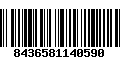 Código de Barras 8436581140590