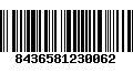 Código de Barras 8436581230062