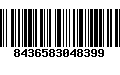 Código de Barras 8436583048399