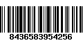 Código de Barras 8436583954256