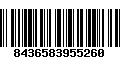 Código de Barras 8436583955260