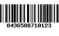 Código de Barras 8436588710123