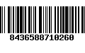 Código de Barras 8436588710260