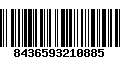 Código de Barras 8436593210885