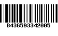 Código de Barras 8436593342005