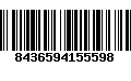 Código de Barras 8436594155598