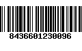 Código de Barras 8436601230096