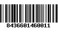 Código de Barras 8436601460011