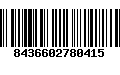 Código de Barras 8436602780415