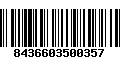 Código de Barras 8436603500357