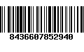 Código de Barras 8436607852940