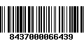 Código de Barras 8437000066439