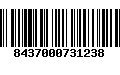 Código de Barras 8437000731238