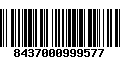 Código de Barras 8437000999577