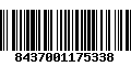 Código de Barras 8437001175338