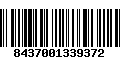 Código de Barras 8437001339372