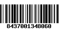 Código de Barras 8437001348060