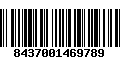 Código de Barras 8437001469789