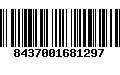 Código de Barras 8437001681297