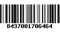 Código de Barras 8437001706464